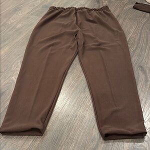 Honors Brown Pants size maternity large 4:30